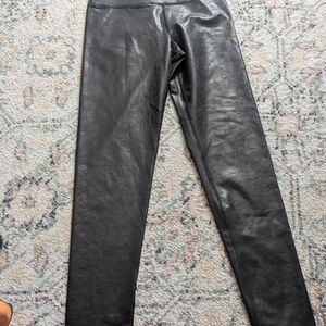 Aerie OFFLINE Shiny Black Leggings